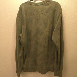 Dip Mens XL long sleeve green sweatshirt